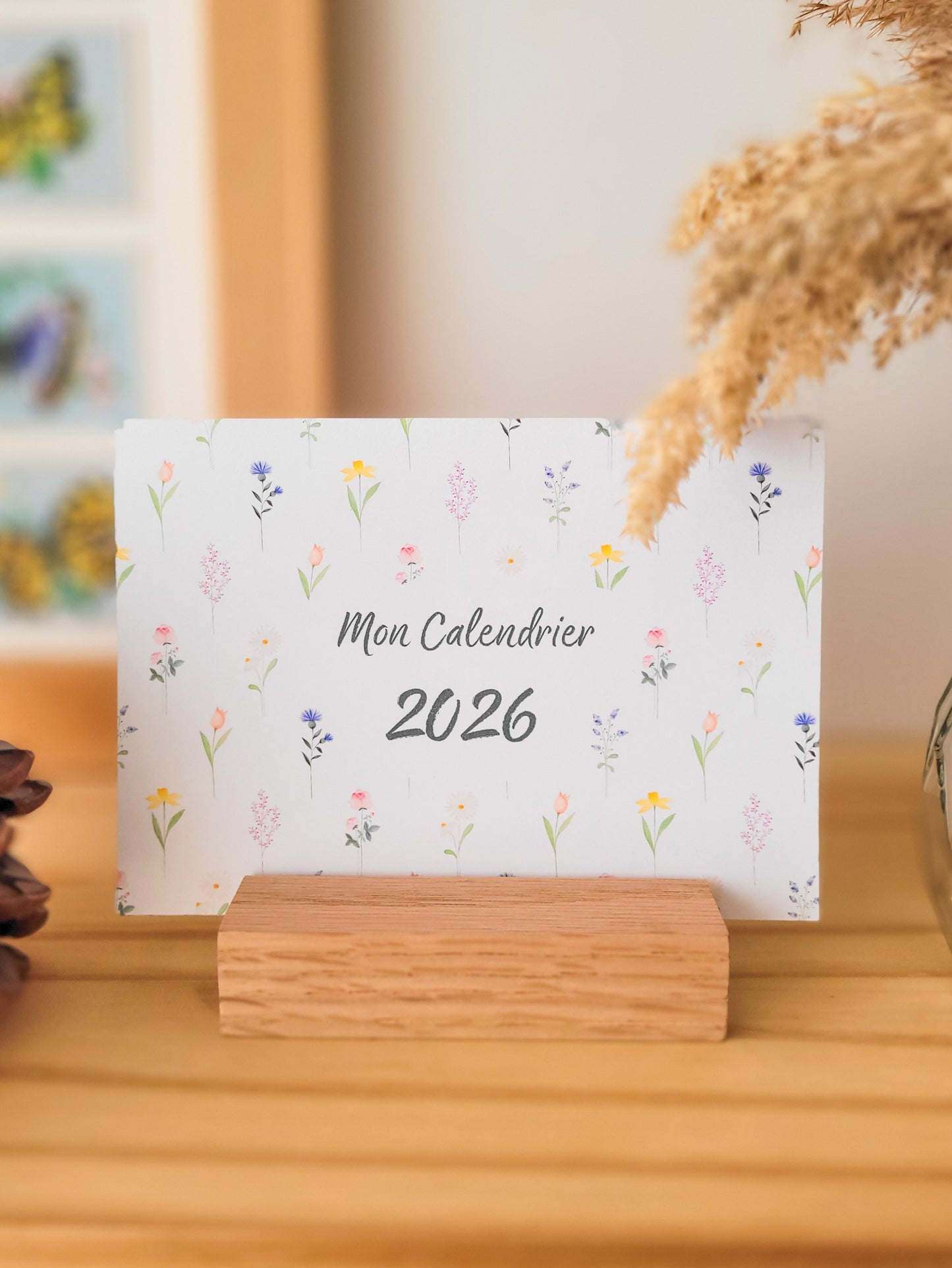 Calendrier à poser 2026