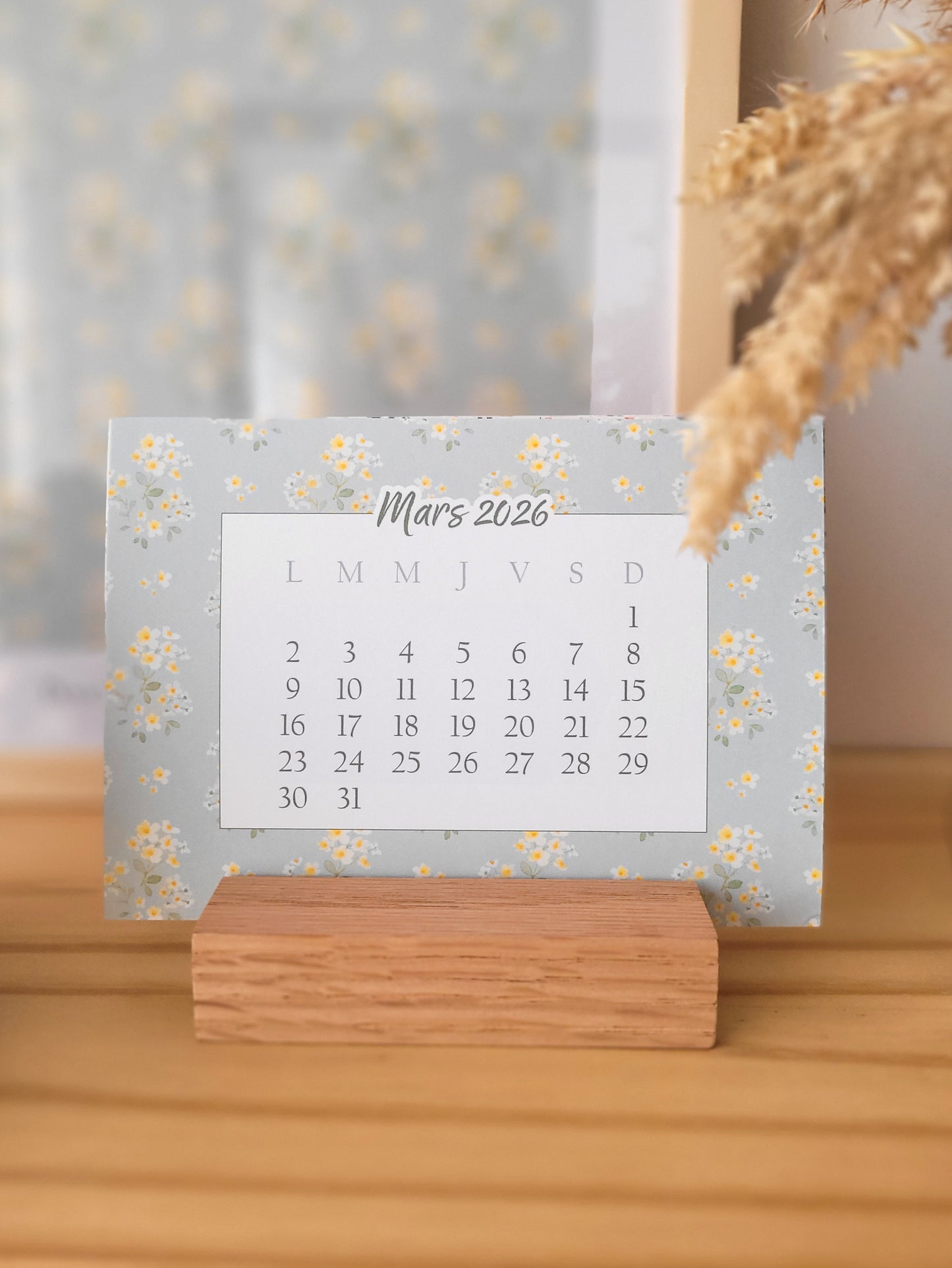 Calendrier à poser 2026