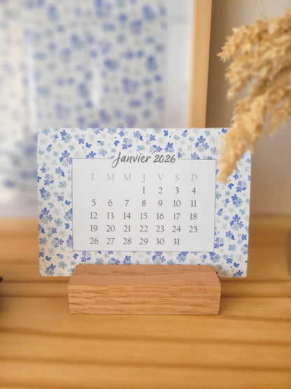 Calendrier à poser 2026