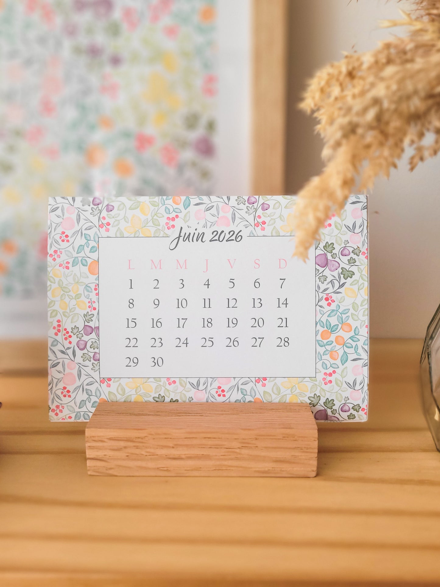 Calendrier à poser 2026