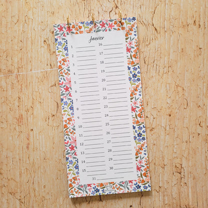 Calendrier des anniversaires