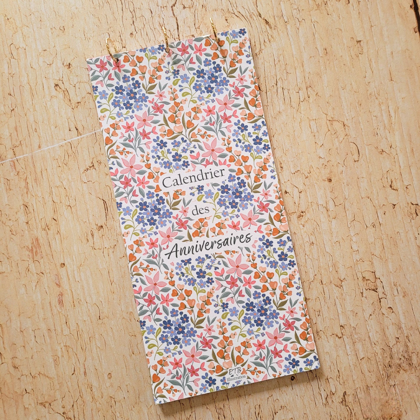 Calendrier des anniversaires