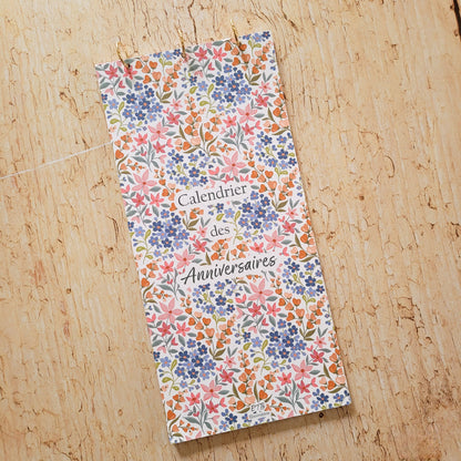 Calendrier des anniversaires