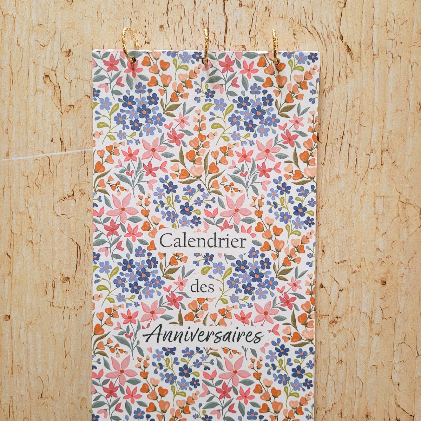 Calendrier des anniversaires