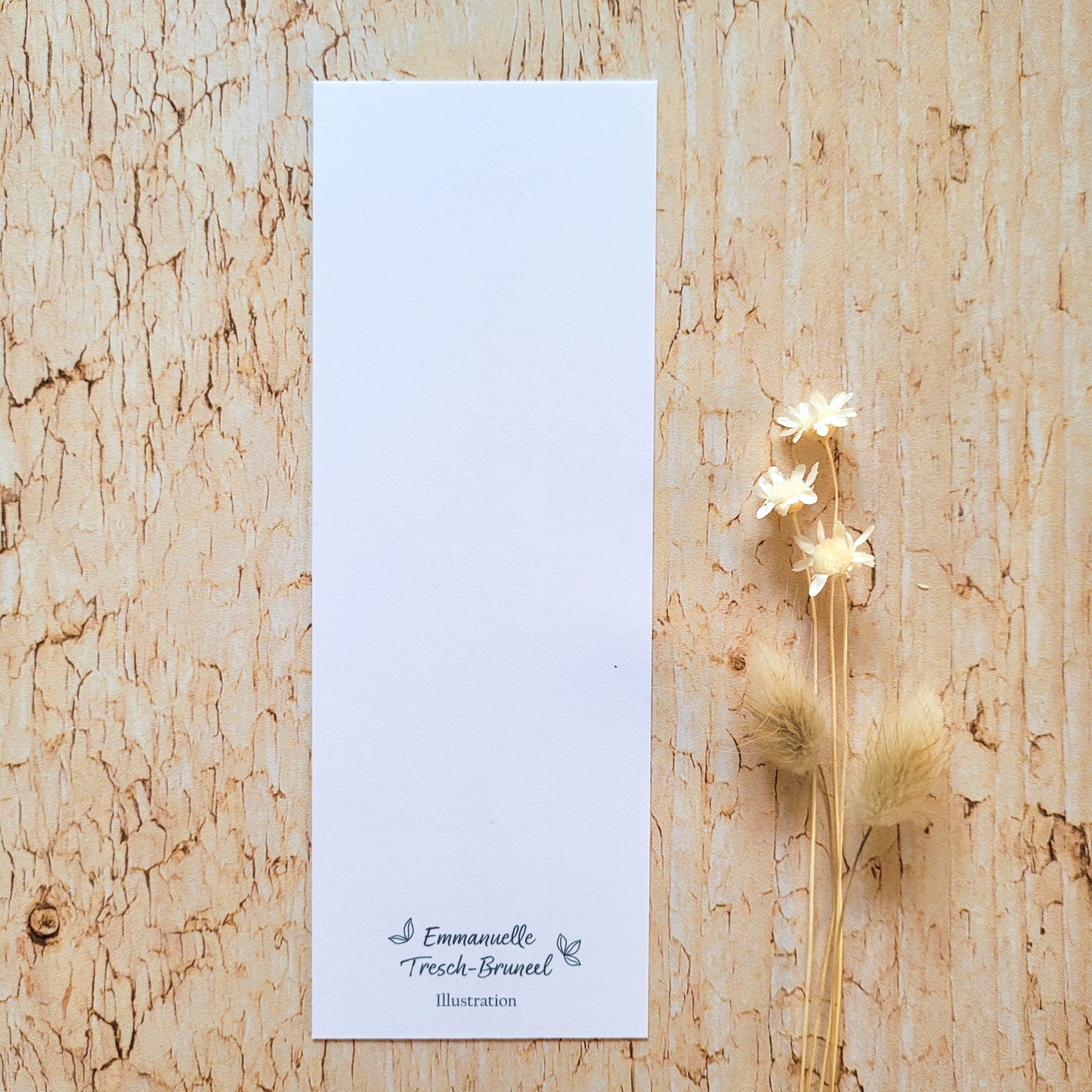 Marque-page · "Dans mon jardin"