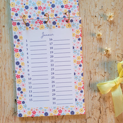 Calendrier des anniversaires