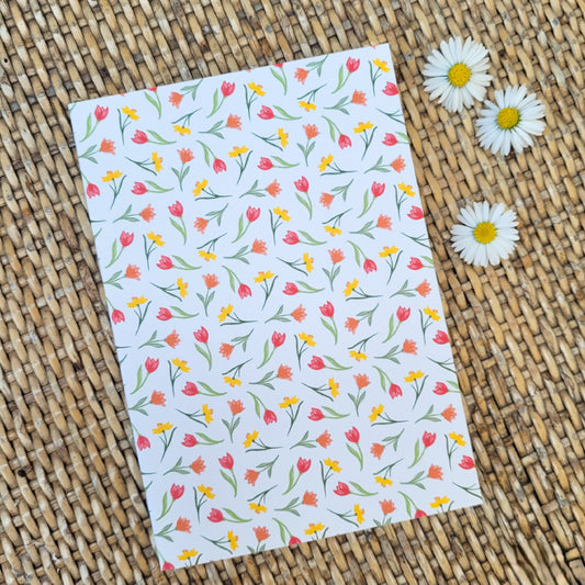 Carnet A6 "Tulipe"