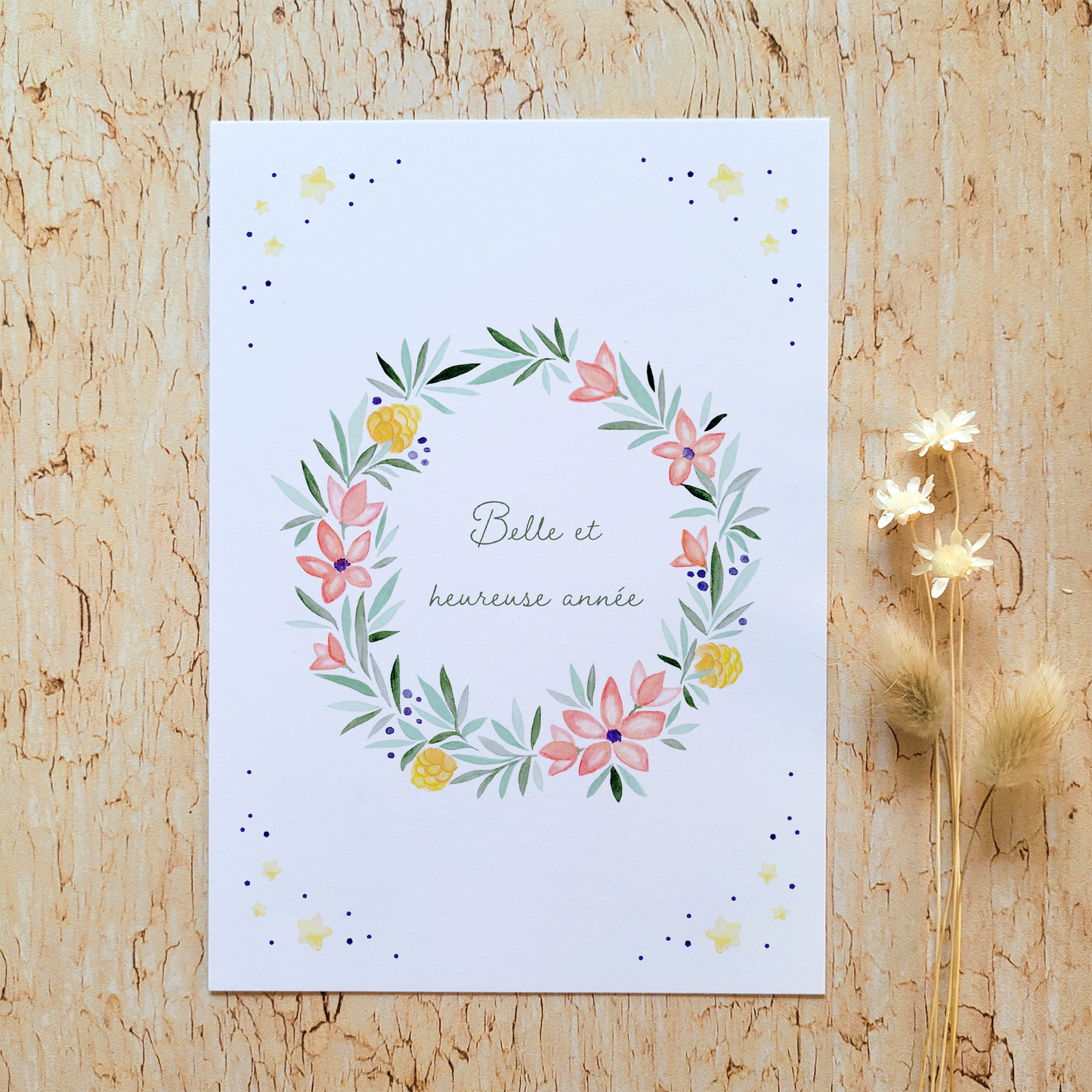 Carte de voeux "La Couronne" · Ancienne co