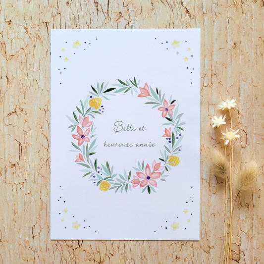 Carte de voeux "La Couronne" · Ancienne co