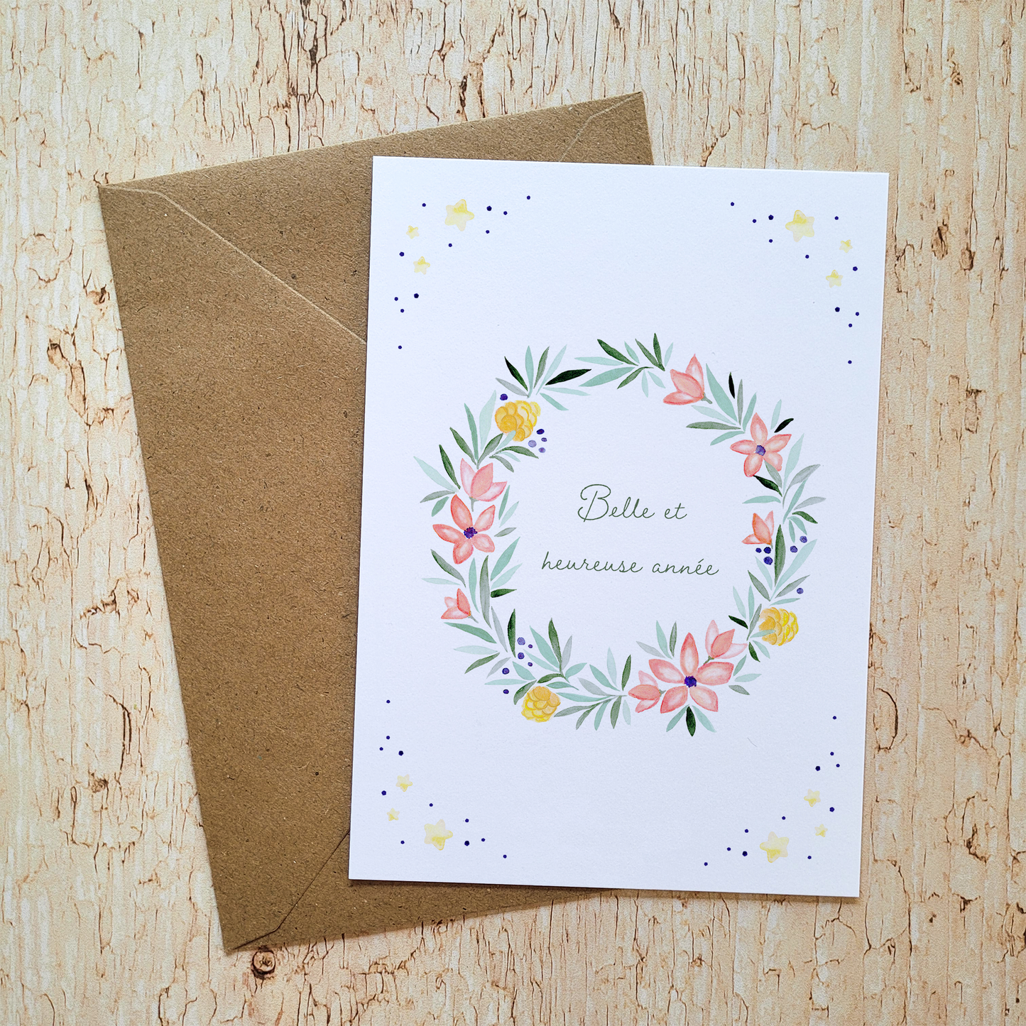 Carte de voeux "La Couronne" · Ancienne co