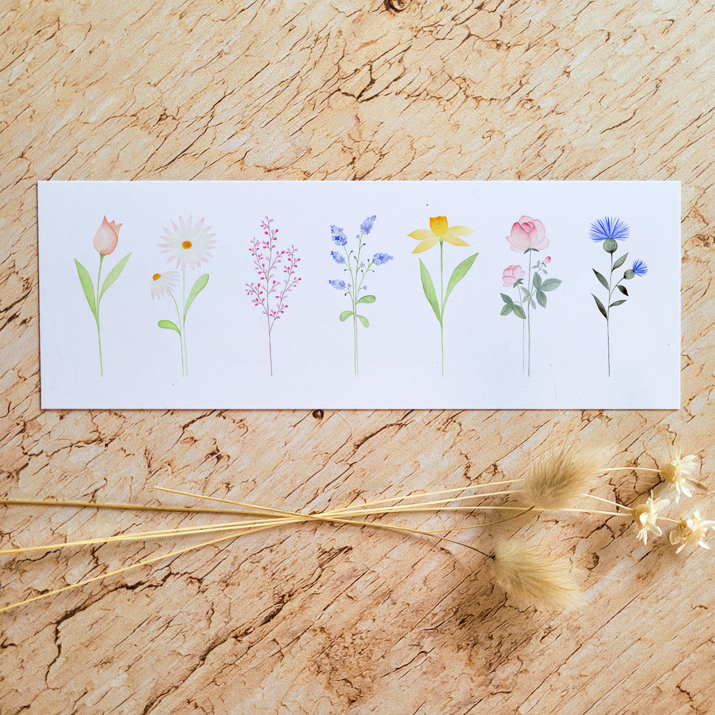 Marque-page · "Dans mon jardin"