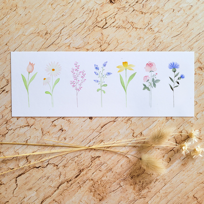 Marque-page · "Dans mon jardin"