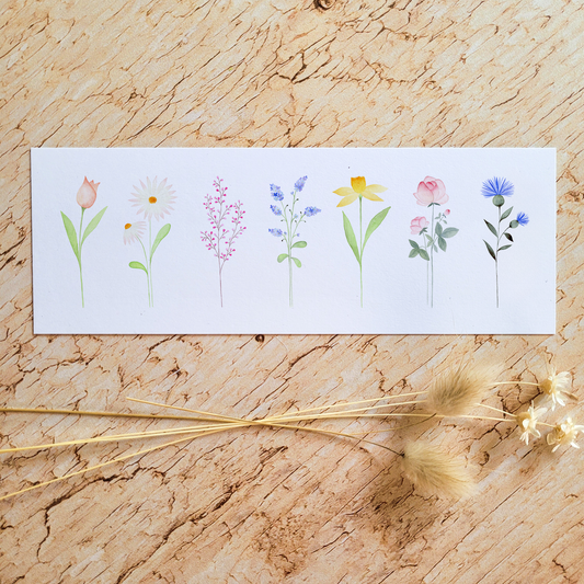 Marque-page · "Dans mon jardin"