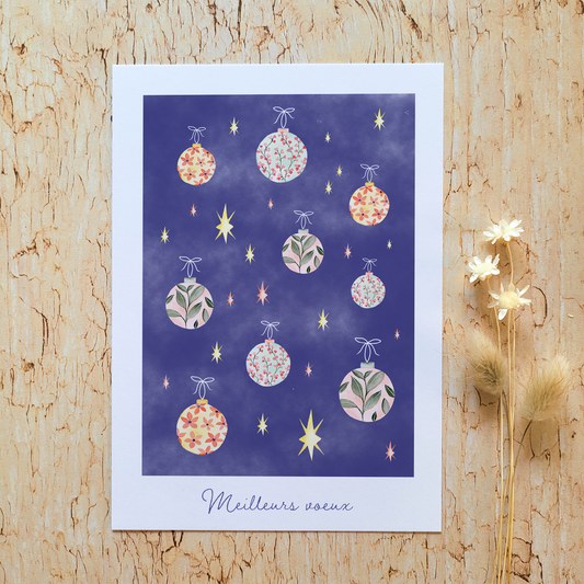Carte de voeux "Etincelante" · Ancienne co