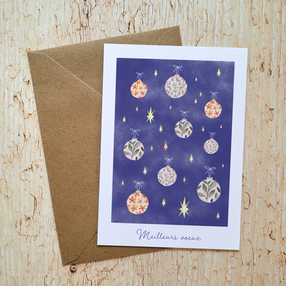 Carte de voeux "Etincelante" · Ancienne co