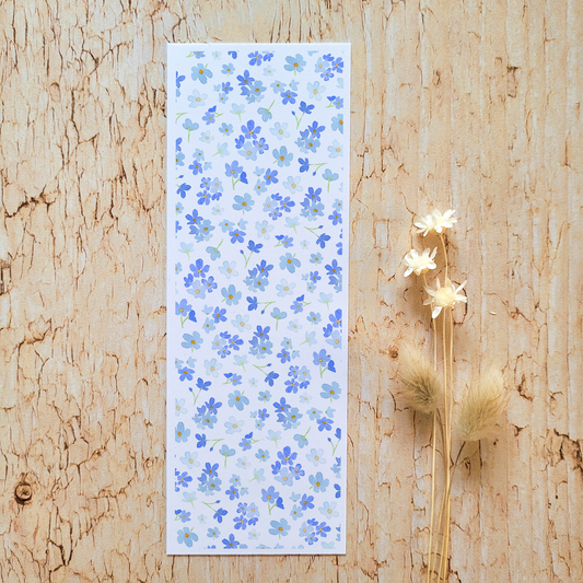 Marque-page · "Liberty myosotis"