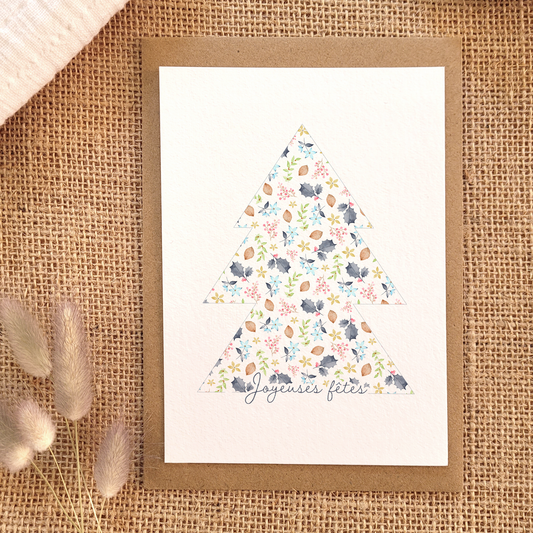 Carte de voeux "Le Sapin" · Ancienne co