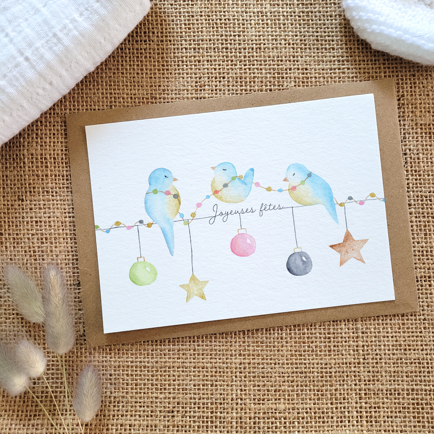 Carte de voeux "Les Oiseaux" · Ancienne co