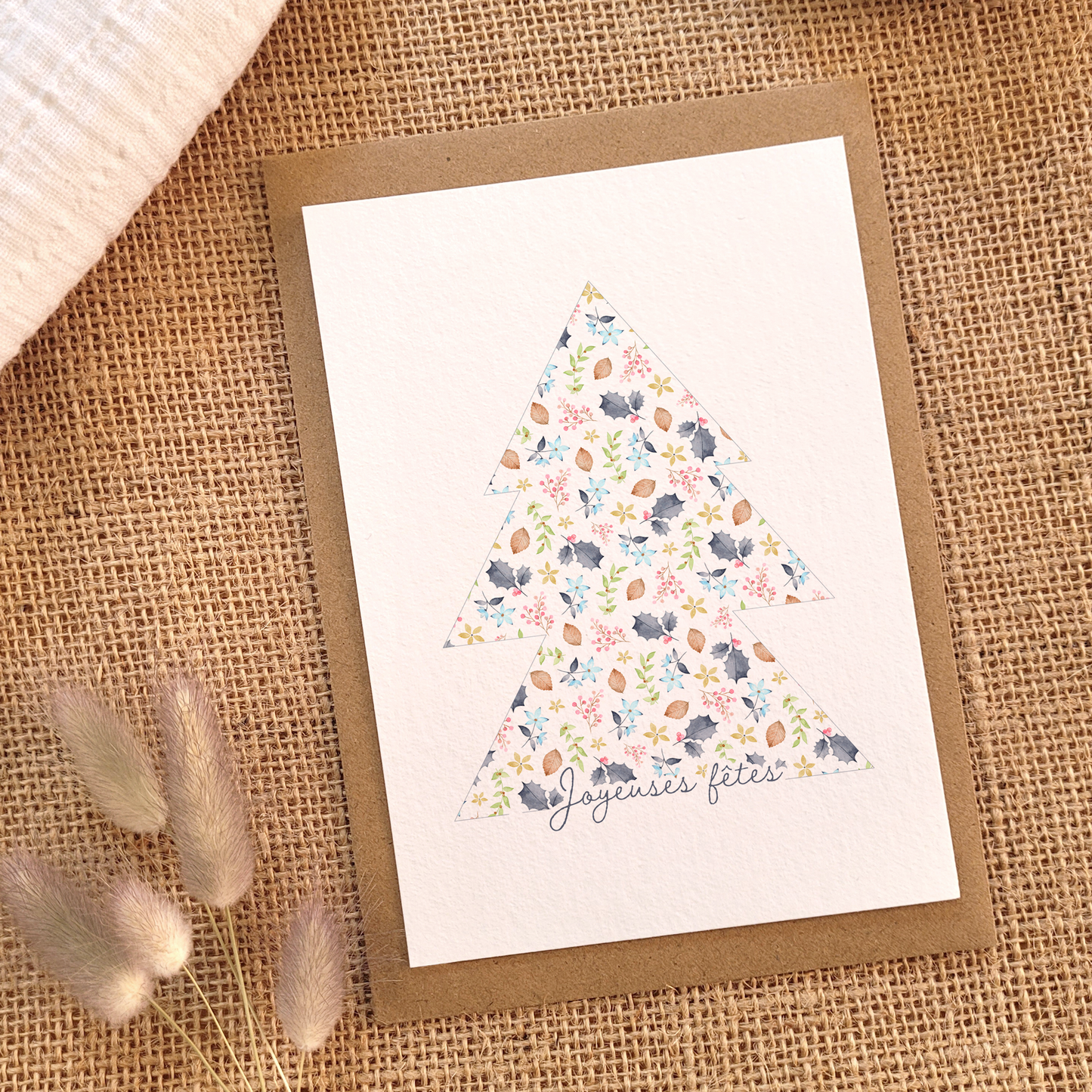 Carte de voeux "Le Sapin" · Ancienne co