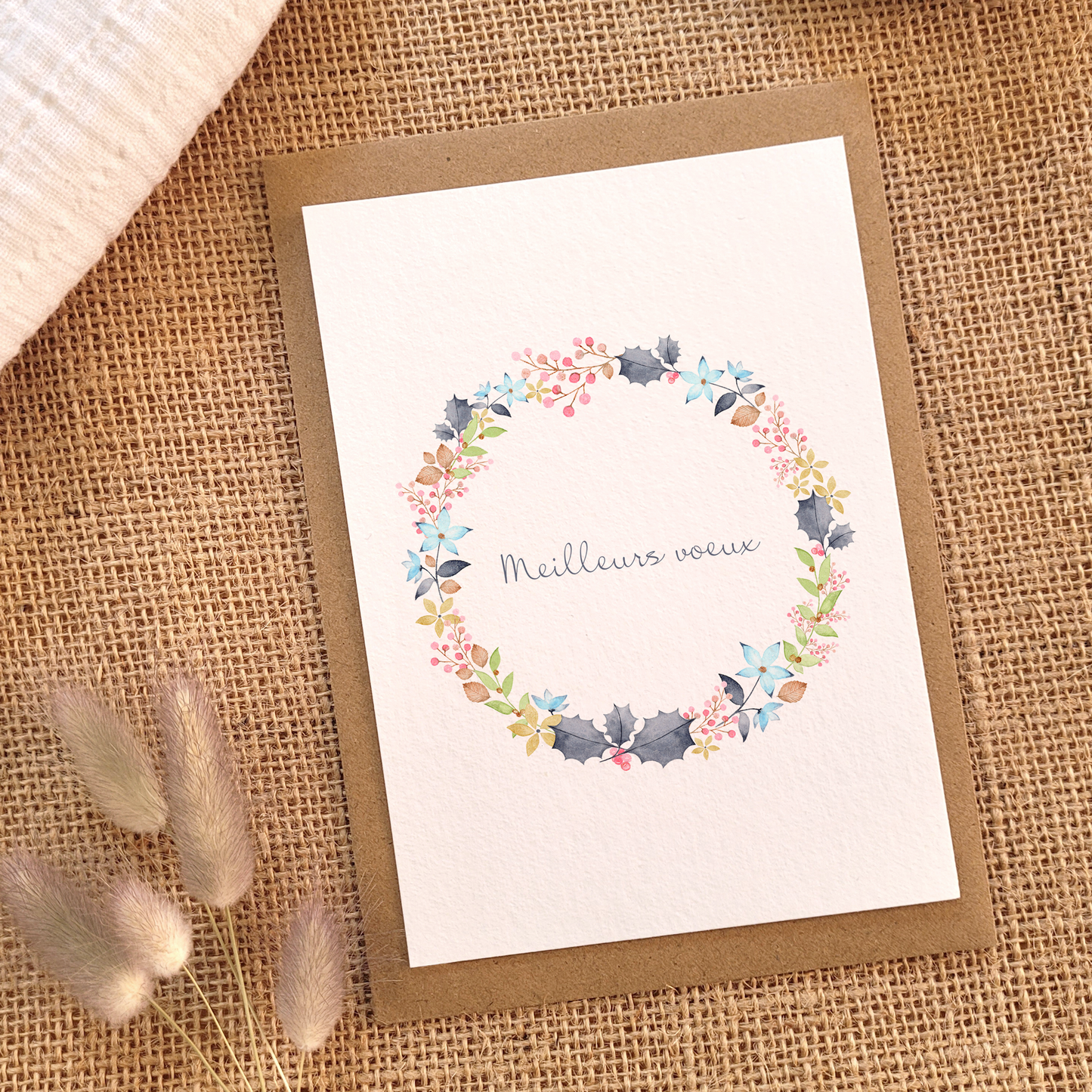 Carte de voeux "La Couronne" · Ancienne co