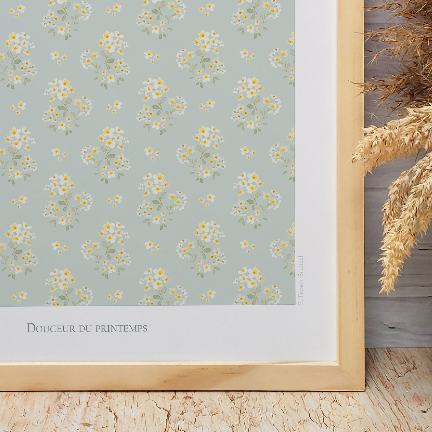 Affiche "Douceur du printemps"